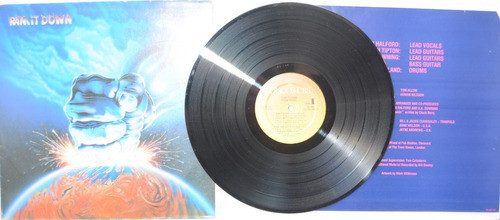 Frt Grátis Judas Priest Ram It Down Lp Nac Encarte Impecável 0