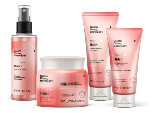 Kit Hidra: Cuidados Para O Banho E Pós-banho 0