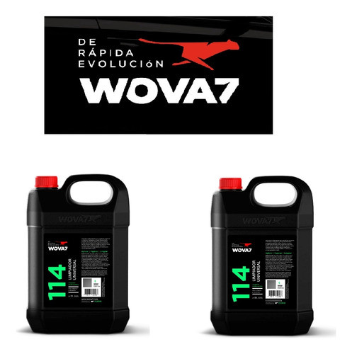 Wova7 Kit X2 Limpiador Universal 114 5lts 0