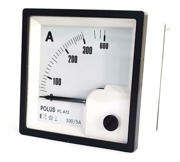 Amperímetro Analógico Fm 72x72 300/600/5a P/ Tc 0