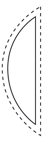 Lima De Cuello Bastarda 1/2 Caña 8  Mcb 0