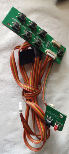 Botonera Y Sensor Remoto Tv Zenith Gus-50st4k 0