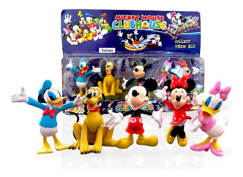 Muñecos Mickey Mouse Y Amigos X5 0