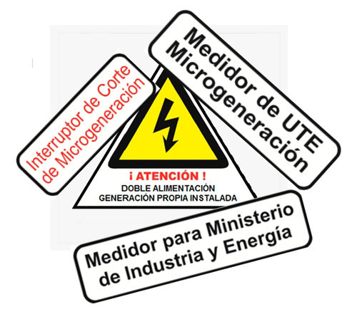 Trisol Juego De Etiquetas Reglamentarias Micogeneración 0