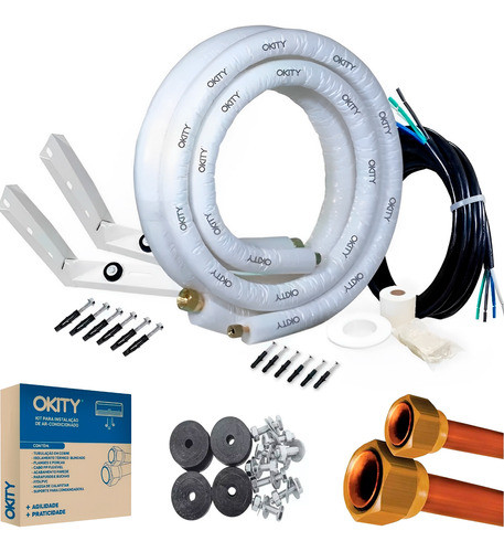 Kit Instalação Samsung Windfree Connect 9000 Btus Frio 3m 0