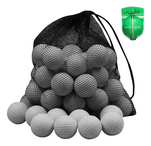 Scott Edward Pelotas Golf Espuma Práctica, Suaves, Ligeras, 0