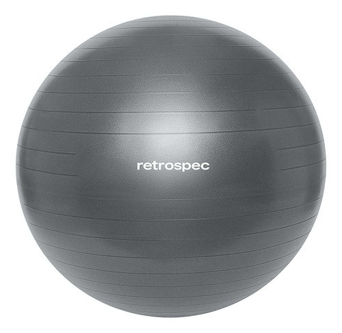 Pelota De Ejercicio Luna 75cm - Grafito 0
