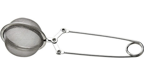 Infusor De Cha Inox Peneira Coador Com Cabo Infusao Classica 0