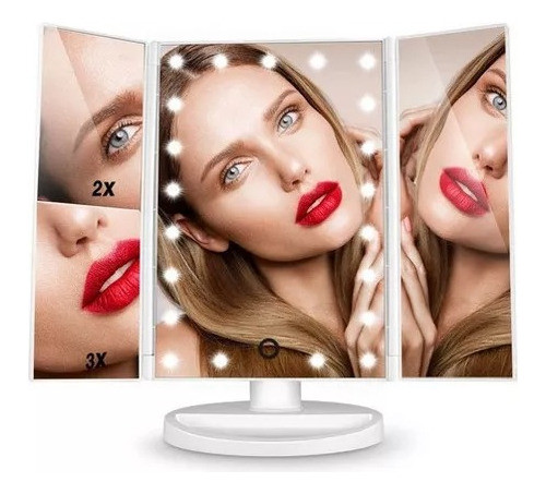 Espejo Con Aumento  Y 22 Luces Led 0