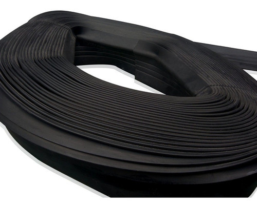 10 Mts - Cantoneira/testeira De Borracha Para Escada C/7cm. 0