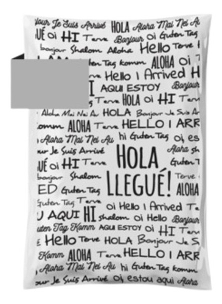 Sobre Hola Llegue 20x30 Blanco 100 Un. 0 Sobre Hola Llegue 20x30 Blanco 100 Un. 0