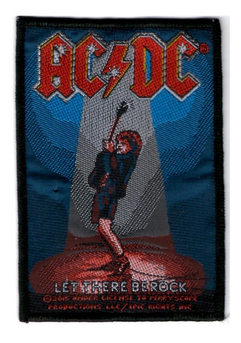 Patch Microbordado - Ac/dc Let There Be Rock (2015) Oficial 0