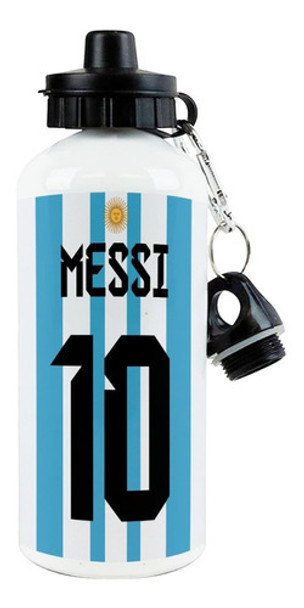 Botella Deportiva - Messi Mundial Qatar Argentina 0