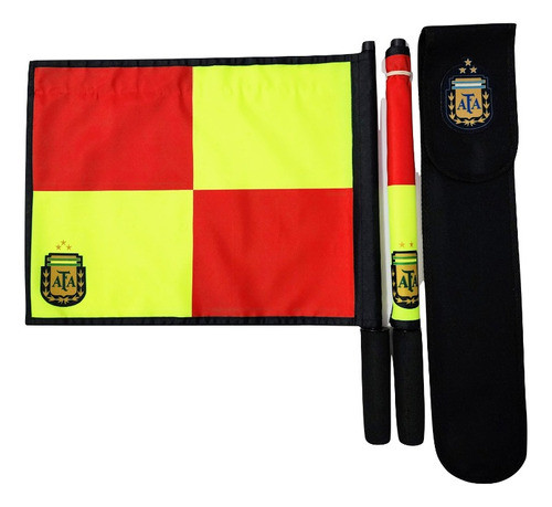 Juego Banderines Profesionales Arbitro Asistente -afa 0