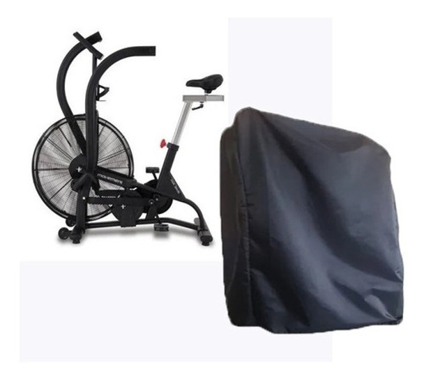 Capa Bicicleta Ergométrica Movement Airbike Preta 0