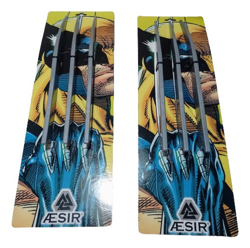 Garra Wolverine Por 2 Ambas Manos Gepardo X-men! 0