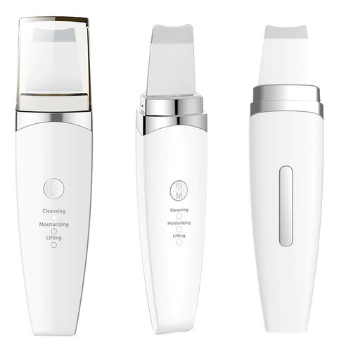 Espátula Facial Ultrasónica Portátil Recargable Limpieza Pro 0
