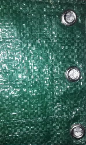 Rafia Verde Cubre Cerco,1.80 De Alt,con Dobladillo Y Ojales. 0