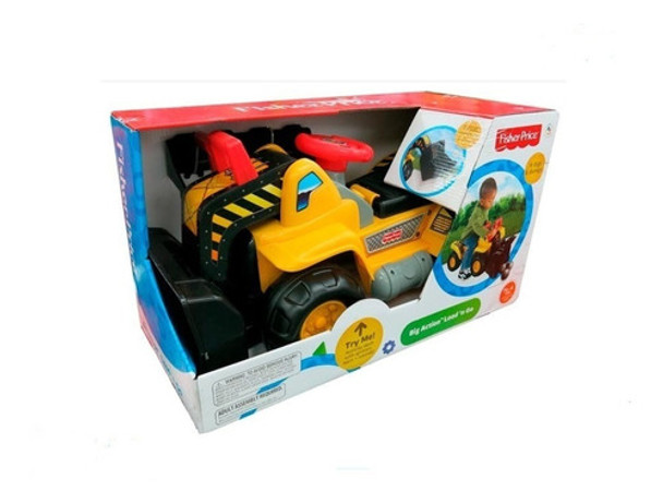 Andador Retrorexcavadora Big Action Fisher Price Orignal 0