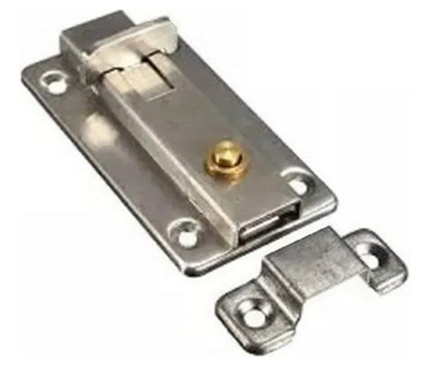 Pasador Cerrojo De Arrimar Acero Inoxidable S/llave 10 Unid. 0