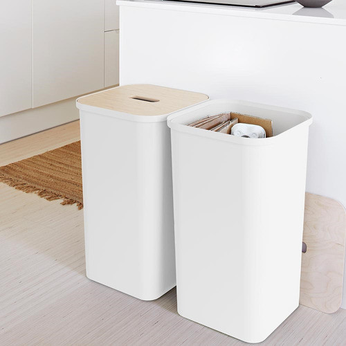Cesto Contenedor Blanco 53lt Collect 0