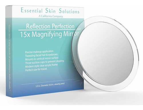 Espejo Para Maquillaje Aumento 15x 0
