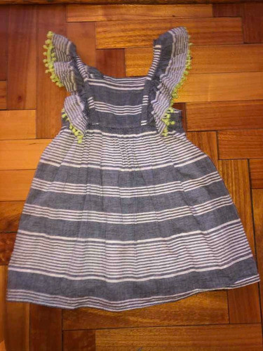 Vestido De Nena, Marca Pioppa, Talle 4 0