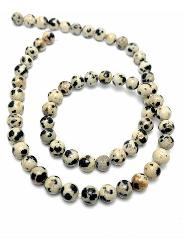 Perlas Jaspe Dalmata 6mm 0