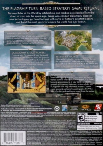 Civilización De Sid Meier V - Pc 0