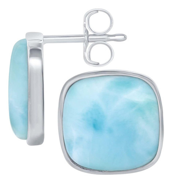 Beaux Bijoux Pendientes De Larimar Azul De Plata De Ley Par. 0 Beaux Bijoux Pendientes De Larimar Azul De Plata De Ley Par. 0