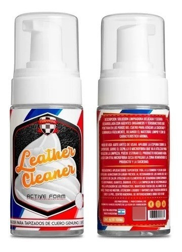 Limpiador Tapizados De Cuero Leather Cleaner Foamer Ternnova 0