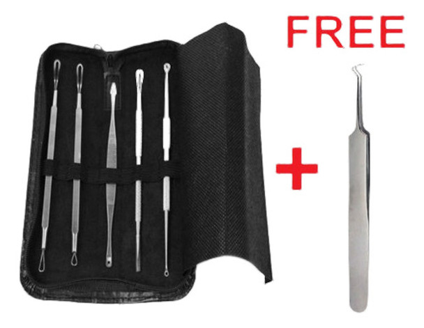 5 X Blackhead Acné Comedones Espinilla Defecto Extractor Rem 0