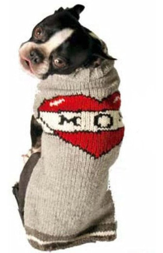Chilly Dog Tattooed Mom Dog Sweater Mediano 0