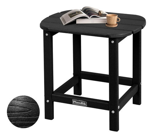 Plawdlik Adirondack Mesa Auxiliar, Mesa Auxiliar Cuadrada Pa 0