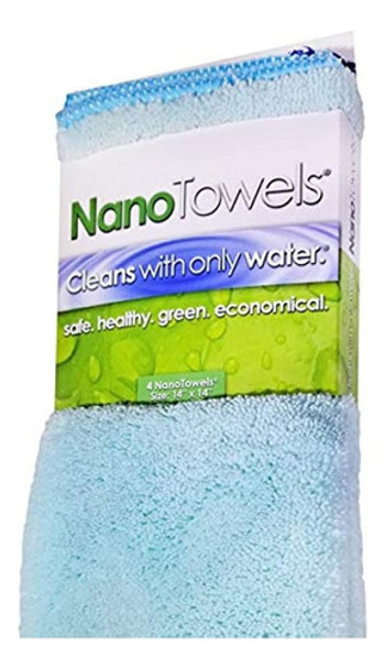 Paños De Limpieza Nano Towels - Limpia Solo Con Agua - Elimi 0