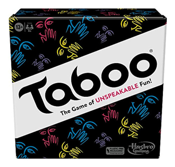 Hasbro Gaming Taboo Classic - Juego De Adivinanzas 0