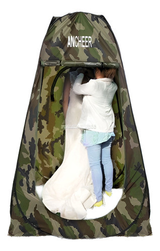 Impermeable Pop Tienda De Baño Aseo Vestuario Refugio W/vent 0