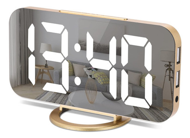 Reloj Despertador Digital, Decoracin De Dormitorio, Reloj De 0