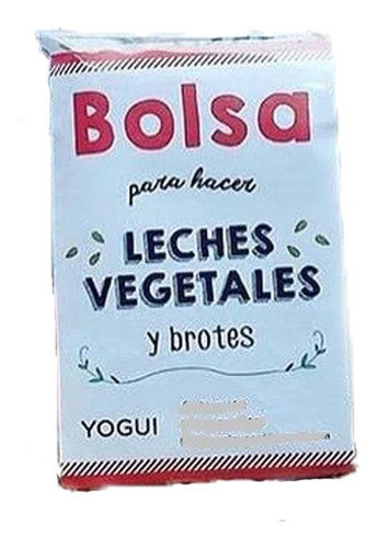 Bolsa Para Hacer Leches Vegetales Y Brotes Yogui 0