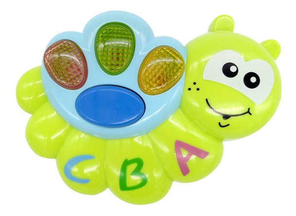 Insecto Infantil Musical Gusano Luces Y Sonido 6744 Bebe C 0