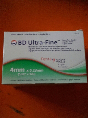 Agujas Bd Ultra-fine 0