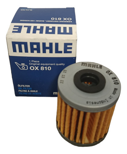 Filtro De Aceite Mahle Ox810 0