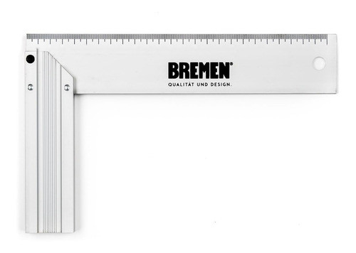 Escuadra Carpintero De Aluminio 14   Profesional Bremen 0