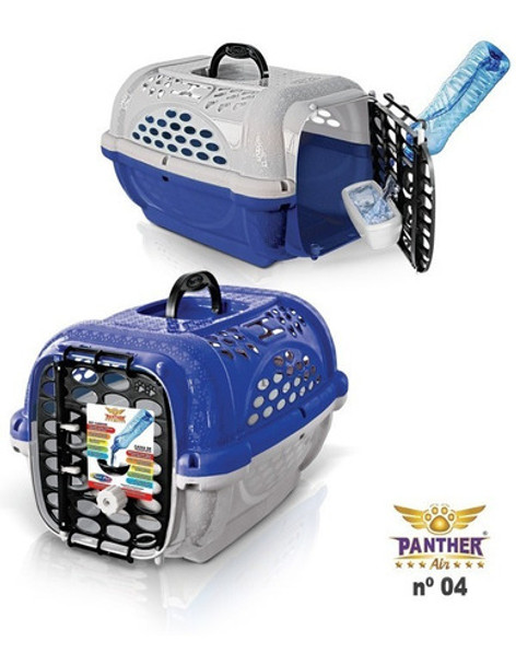 Jaula Transportadora Para Perros Y Gatos Hasta 15kg Panther 0