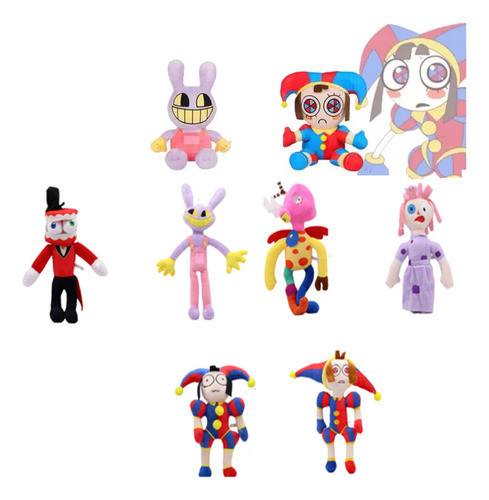 Conjuntos De Bonecas De Pelúcia Circus Digital, 20 Cm 0