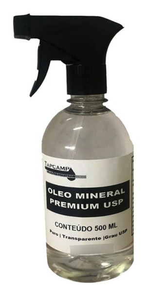 Oleo Mineral Grau Usp Hidratação Tabua Carne Borrifador 500m 0