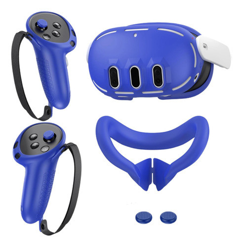 Juego De Fundas Protectoras De Silicona Compatible Con Quest 0