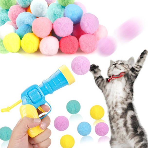 Lanzador De Juguetes Para Gatos Con 31 Pelotas De 3cm Divert 0