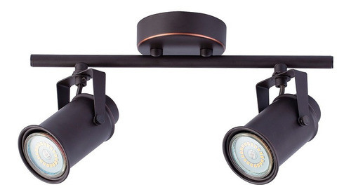 Lamparas Apliques Pared 2 Luces Negro Cobre Rustico Baño Mks 0