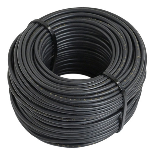 Cable Instalacion 1.00mm Negro Rollo 30mts 0 Cable Instalacion 1.00mm Negro Rollo 30mts 0